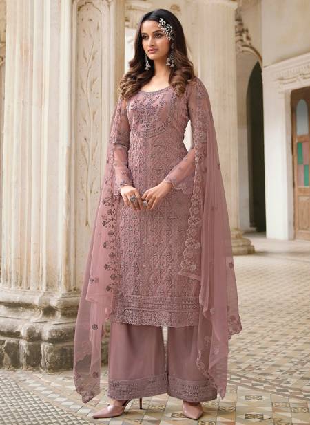 Pink Colour SWAGAT SWATI Heavy Designer Festive Wear ButterFly Net Latest Salwar Suit Collection 3308